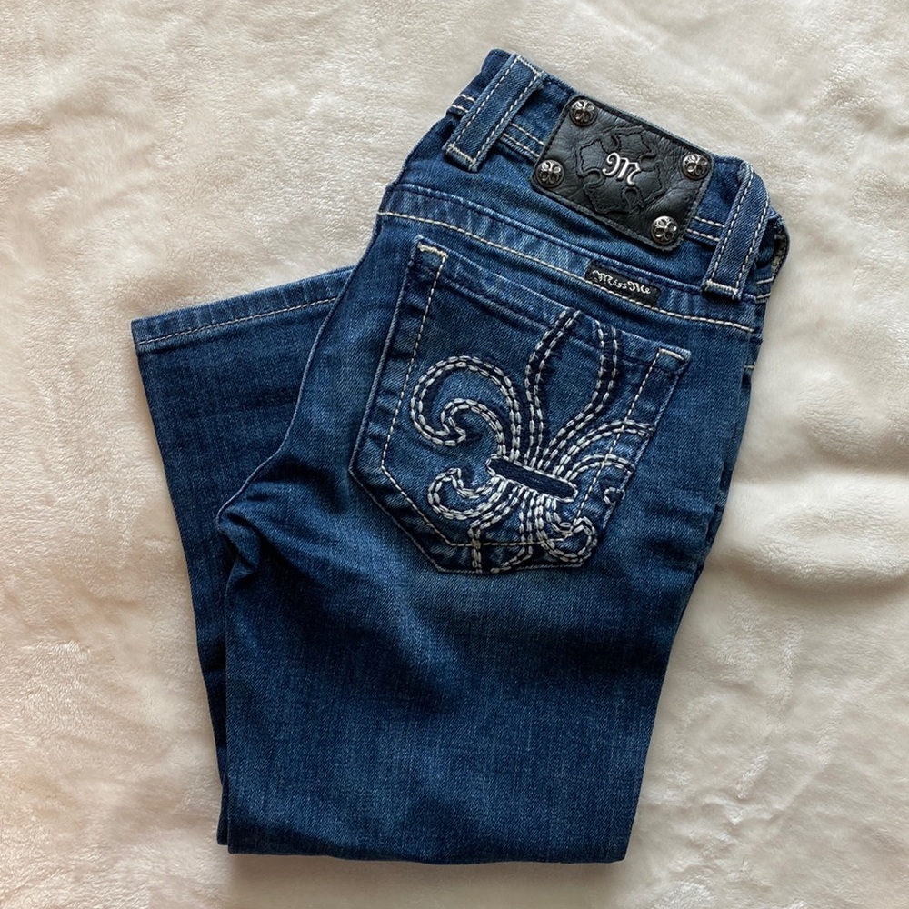 Miss me cropped Jean pants